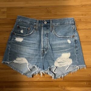 Levi 501 High rise Shorts